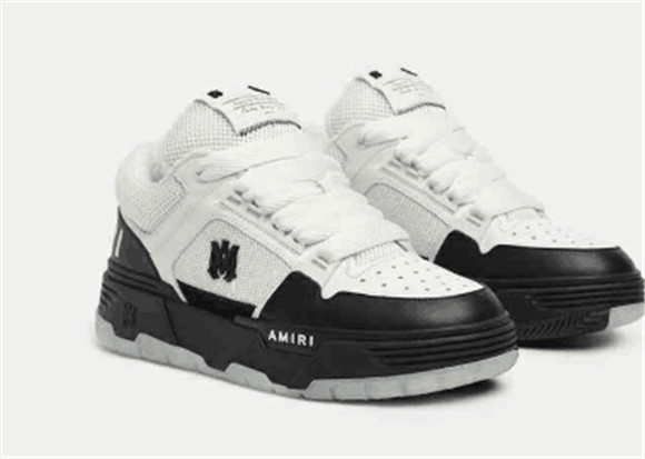 Men's White Black Shoes 0166